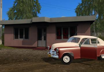 Мод ГАЗ М20 Победа версия 1.1 для Farming Simulator 2017 (v1.5.x)