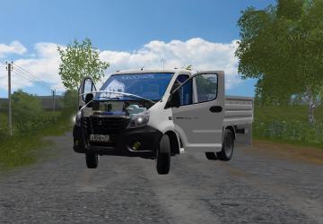 Мод ГАЗель Next - Легкая переделка версия 2.5 для Farming Simulator 2017 (v1.5x)