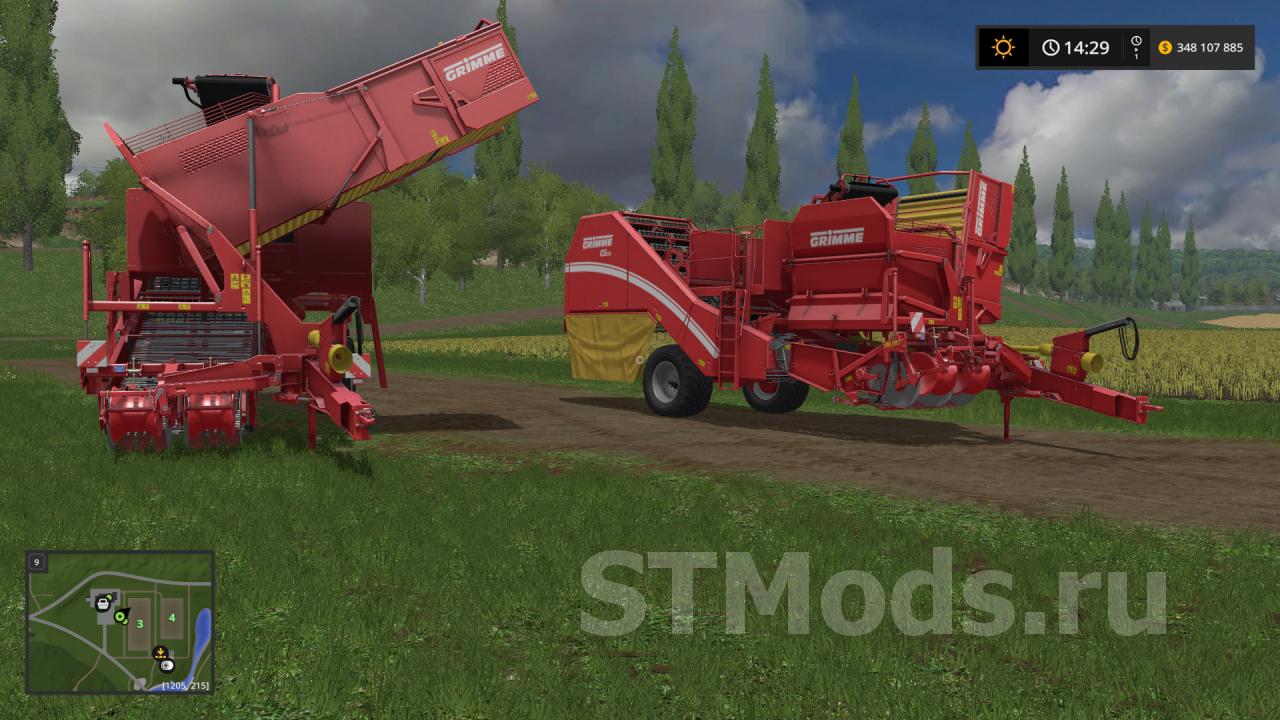 Скачать мод Grimme Se 260 версия 1000 для Farming Simulator 2017 V1531 7492