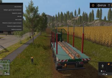 Мод HKL Wood container ALW версия 01.00 для Farming Simulator 2017 (v1.5.3)