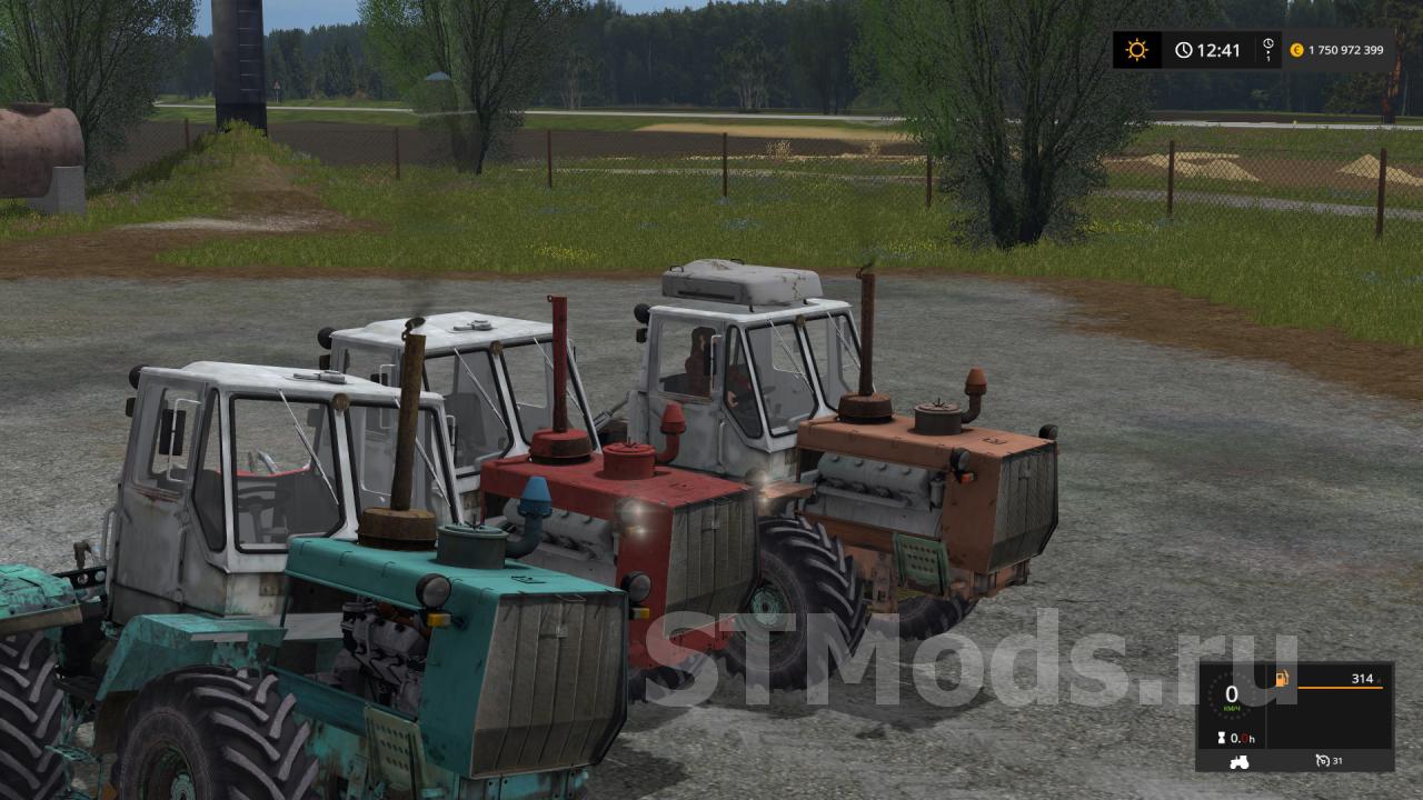 Скачать мод ХТЗ Т-150к версия 1.4 для Farming Simulator 2017 (v1.5.1.0)