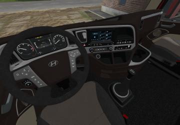 Мод Hyundai Xcient версия 1.0.0.0 для Farming Simulator 2017 (v1.5.x)