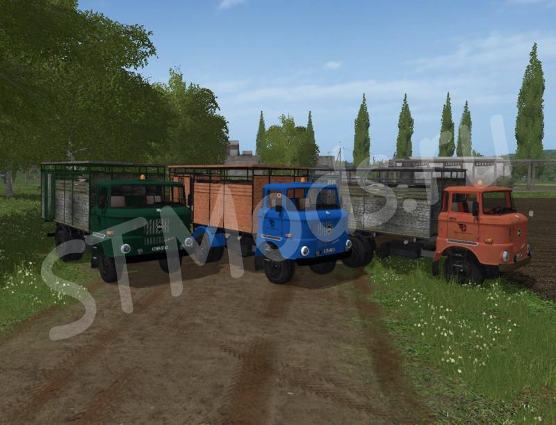 Скачать мод IFA W Animal Transport версия для Farming Simulator v