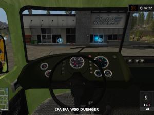 Мод IFA W50 Duenger версия 1.0.0.0 для Farming Simulator 2017 (v1.4.4)