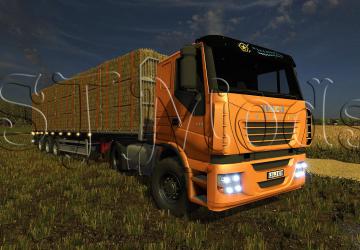 Мод Iveco Stralis LowCab версия 1.2.7 для Farming Simulator 2017 (v1.5.3.1)