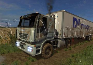 Мод Iveco Stralis LowCab версия 1.2.7 для Farming Simulator 2017 (v1.5.3.1)