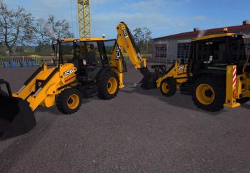 Мод JCB 3CX версия 1.0.0.0 для Farming Simulator 2017 (v1.5.x)