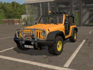 Мод Jeep Wrangler версия 1.0 для Farming Simulator 2017