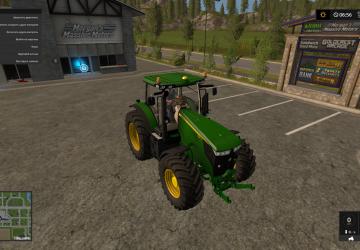 Мод John Deere 7R версия 1.1.0.2 для Farming Simulator 2017 (v1.5.3)