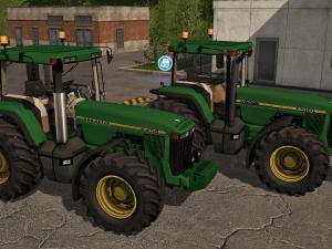 Мод John Deere 8400 версия 1.0 для Farming Simulator 2017