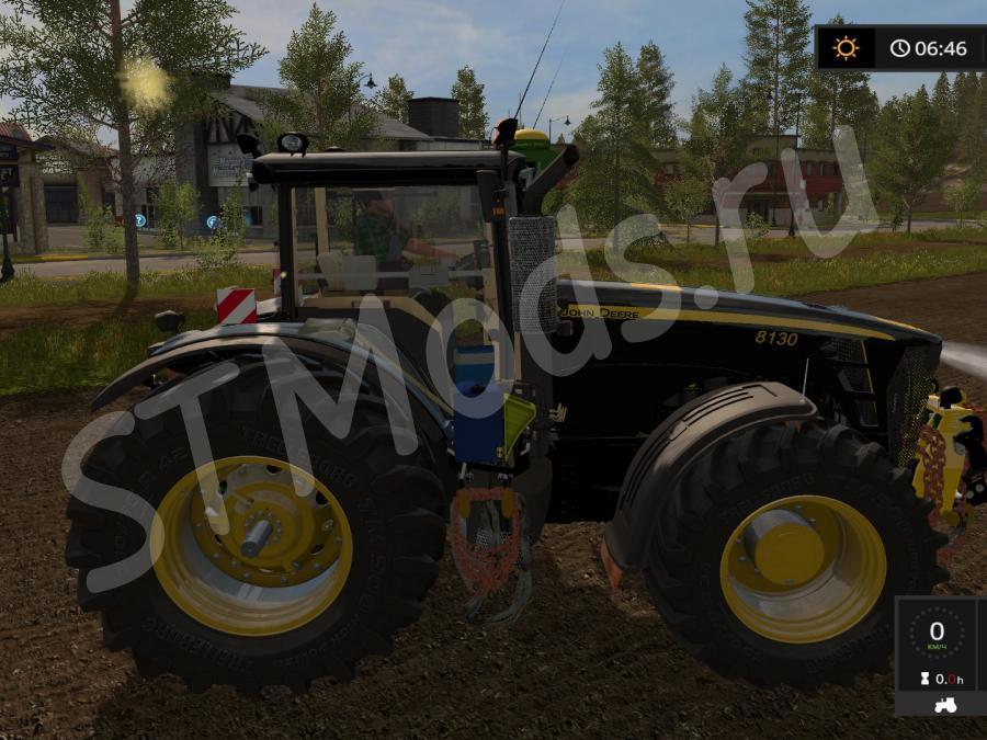 Скачать мод John Deere 8530 Black Shadow Pack версия 10 для Farming Simulator 2017 V13 3882