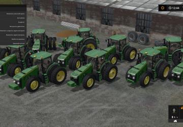 Мод John Deere 8R 2014 Series версия 4.0 для Farming Simulator 2017 (v1.5.3.1)