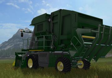 Мод John Deere Cotton Pack версия 1.0.0.1 для Farming Simulator 2017 (v1.5x)