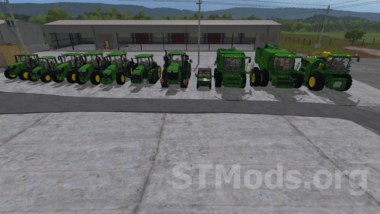 Скачать мод John Deere Pack версия 1.0.1.0 для Farming Simulator 2017  (v1.5.3.0)