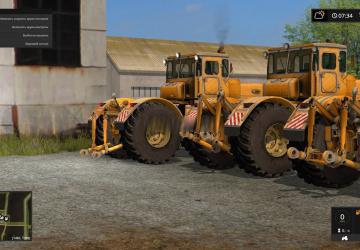 Мод К-700А желтый версия 1.0 для Farming Simulator 2017 (v1.5.3.1)