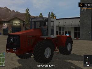 Мод K-744 Кировец П3 версия 1.0 для Farming Simulator 2017 (v1.4.4)