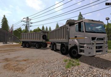 Мод КамАЗ 40C версия 1.1 для Farming Simulator 2017 (v1.5.x)