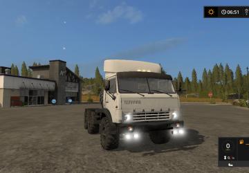 Мод КамАЗ-4310 версия 1.1 для Farming Simulator 2017 (v1.5.x)