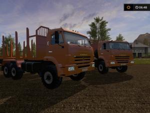 Мод Камаз-43118/44108 + ПСВ-10-21 версия 1.0 для Farming Simulator 2017 (v1.3)