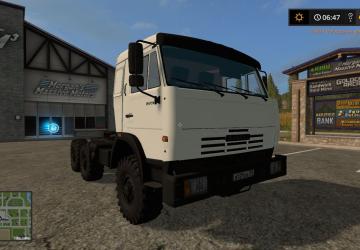 Мод КамАЗ-44108 версия 1.1 для Farming Simulator 2017 (v1.5.3)