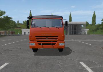 Мод КамАЗ-45144 Бензовоз версия 1.1.0.0 для Farming Simulator 2017 (v1.5.x)