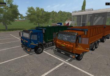 Мод Камаз 53215Z версия 1.0 для Farming Simulator 2017 (v1.5.3.1)