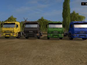 Мод Камаз-5460 версия 1.1 для Farming Simulator 2017 (v1.5.1)