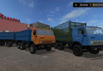 Мод Камаз-55102 версия 1.1.0.1 для Farming Simulator 2017 (v1.5.3.1)