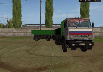 Мод Камаз 55102 версия 0.1 для Farming Simulator 2017 (vFarming simulator 17)