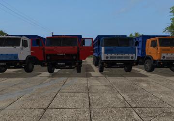 Мод КамАЗ-55102 версия 2.0 (22.09.18) для Farming Simulator 2017 (v1.5.x)