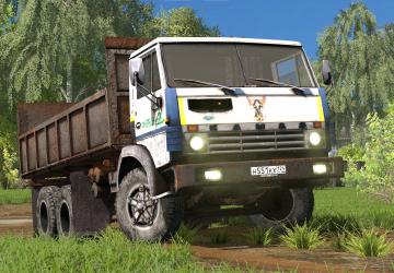 Мод КамАЗ-55102 версия 1.1 для Farming Simulator 2017 (v1.5x)