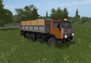 Мод КамАЗ-55102S версия 1.0.0.0 для Farming Simulator 2017 (v1.5.x)