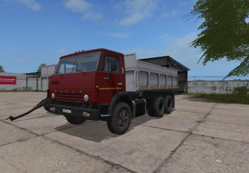 Мод КамАЗ-55102S версия 10.06.19 для Farming Simulator 2017 (v1.5.x)