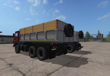 Мод КамАЗ-55102S версия 10.06.19 для Farming Simulator 2017 (v1.5.x)