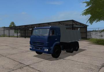 Мод КамАЗ-65115 версия 1.1.0.0 для Farming Simulator 2017 (v1.5.x)