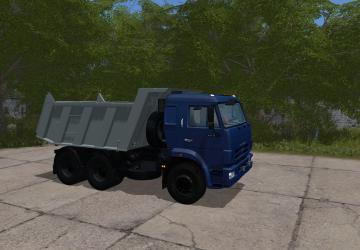 Мод КамАЗ-65115 версия 1.1.0.0 для Farming Simulator 2017 (v1.5.x)
