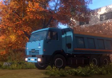 Мод КамАЗ-65115 версия 1.1 для Farming Simulator 2017 (v1.5x)