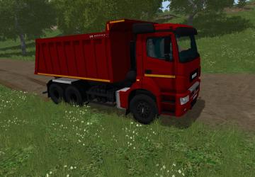 Мод КамАЗ-6520 версия 2.1 для Farming Simulator 2017 (v1.5.x)