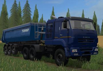 Мод КамАЗ-65226 версия 1.0 для Farming Simulator 2017 (v1.5x)