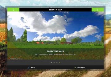 Карта «Podravina Map» версия Final для Farming Simulator 2017 (v1.5.x)