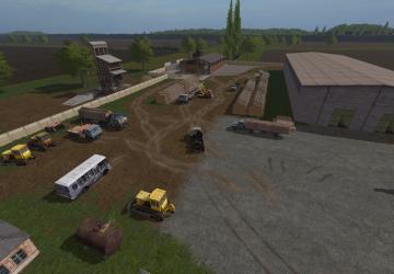 Карту Карта «UkrAgro_by_Clondike» - переработка v1.1.2 для Farming Simulator 2017 (v1.5.3.0)