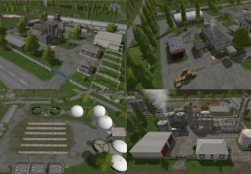 Карта «Золотой колос» - переработка версия 1.7.1A UPDATE 9.0 для Farming Simulator 2017 (v1.5.x)
