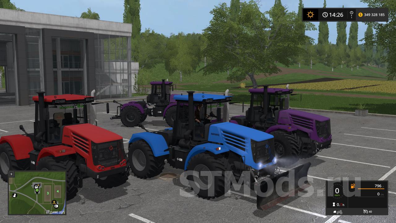 Скачать мод Кировец K-744 Р4 Premium версия 1.1 для Farming Simulator 2017  (v1.5.x)