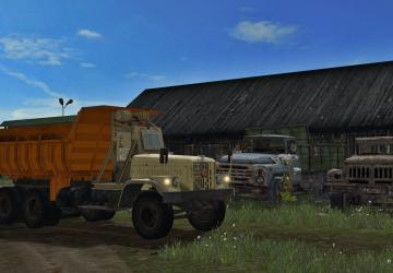 Мод КрАЗ-256-Б1-030 версия 1.0 для Farming Simulator 2017 (v1.5x)