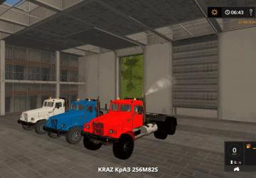 Мод КрАЗ-256M82S версия 2.1 для Farming Simulator 2017 (v1.5.x)