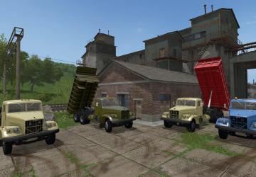 Мод Краз 6x4 версия 1.0.0.0 для Farming Simulator 2017 (v1.5x)