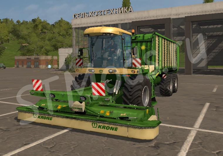 Скачать мод Krone Big L500 Pro Mower версия 1001 для Farming Simulator 2017 V144 6168