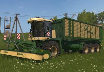 Мод Krone Big Mower версия 1.0.0.4B для Farming Simulator 2017