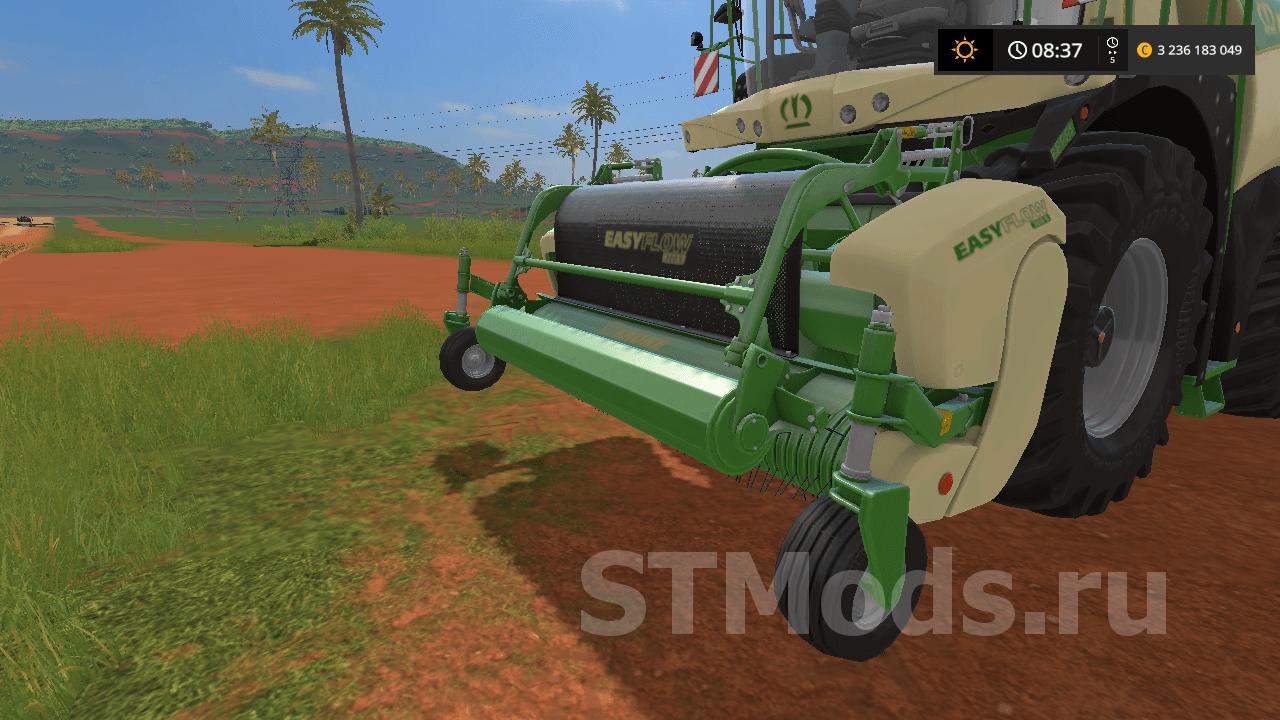 Скачать мод Krone Easyflow 300 S Stroh Ready версия 10 для Farming Simulator 2017 V1531 2801