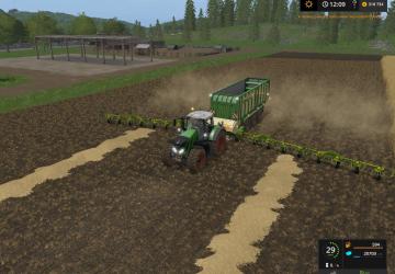 Мод Krone ZX550GD Rake версия 1.0 для Farming Simulator 2017 (v1.5.3)